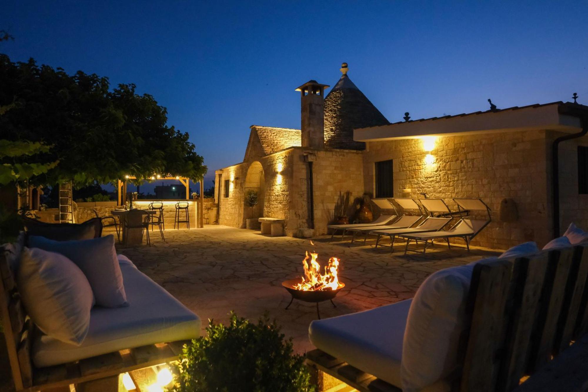 Trullo Natu - Private Villa Альберобелло Экстерьер фото